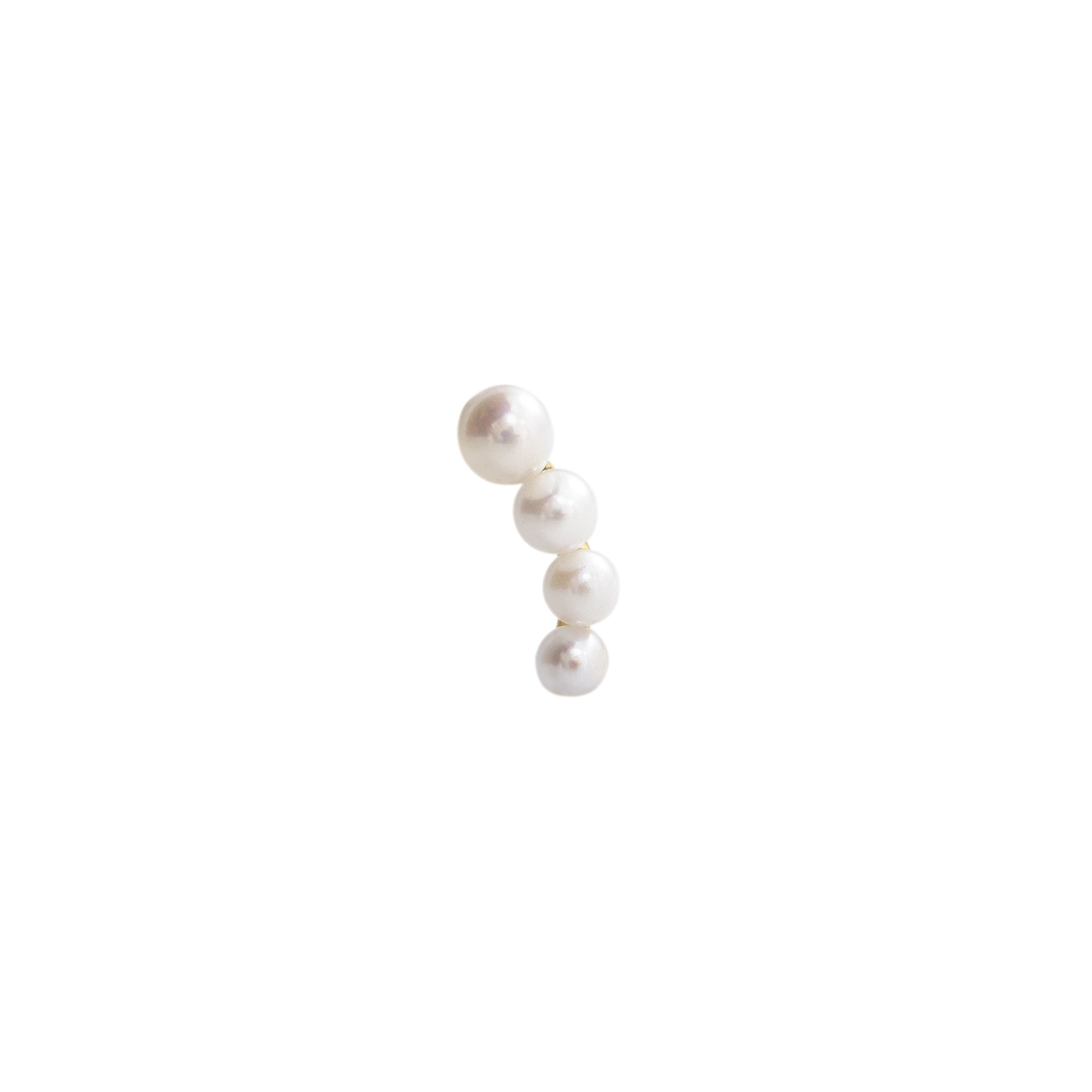 Pendiente Perla Degrade (unidad) - Blanca Jewels