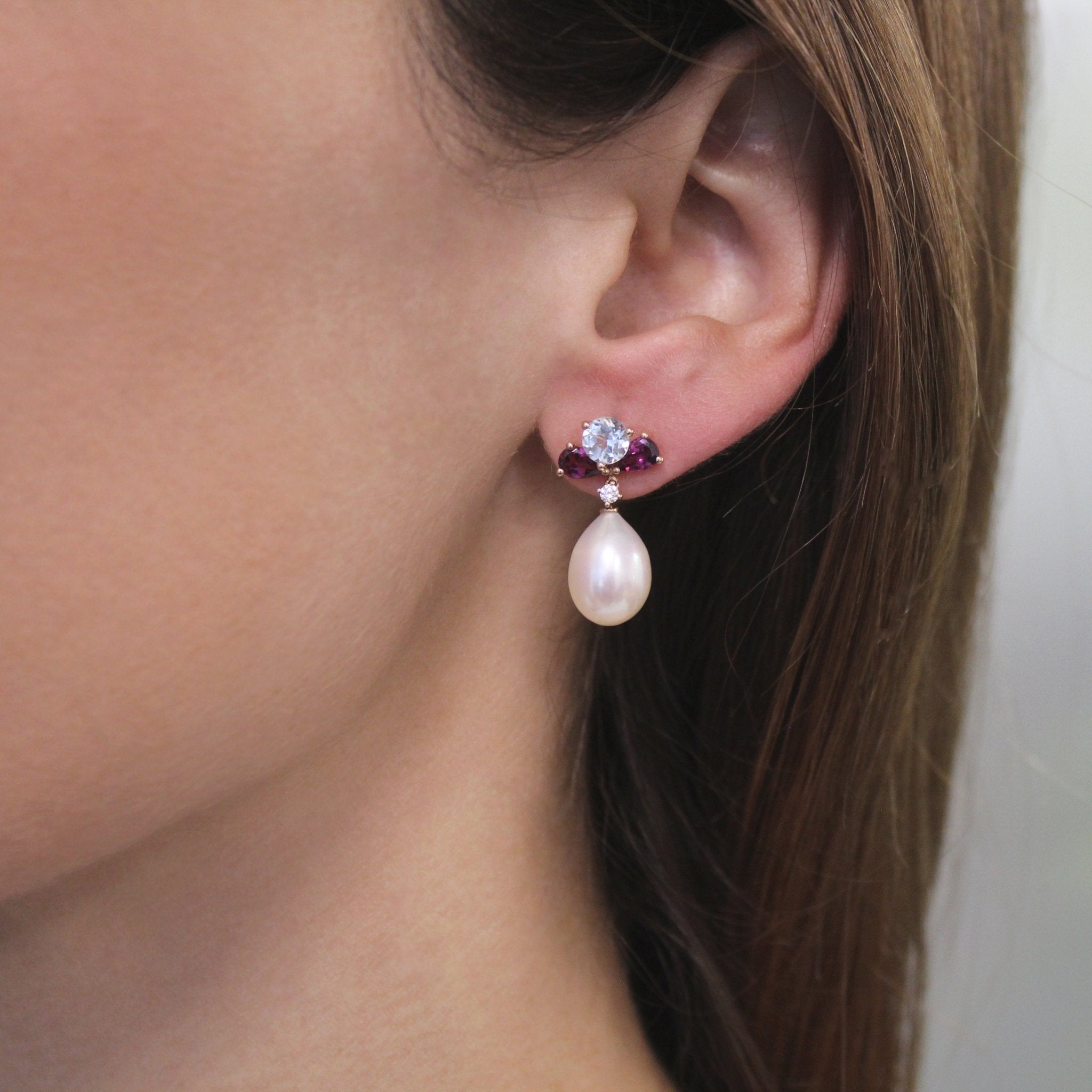 Pendientes Camila (desmontables) - Blanca Jewels