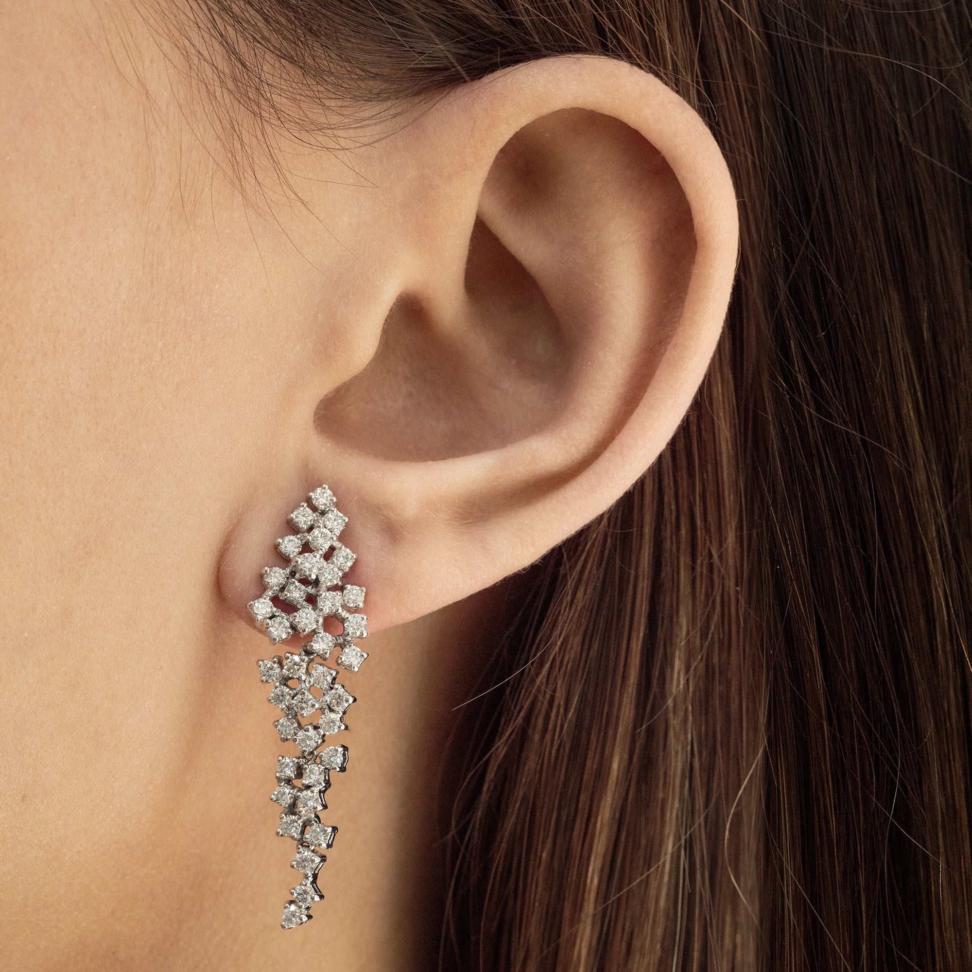 Pendientes Cascada - Blanca Jewels