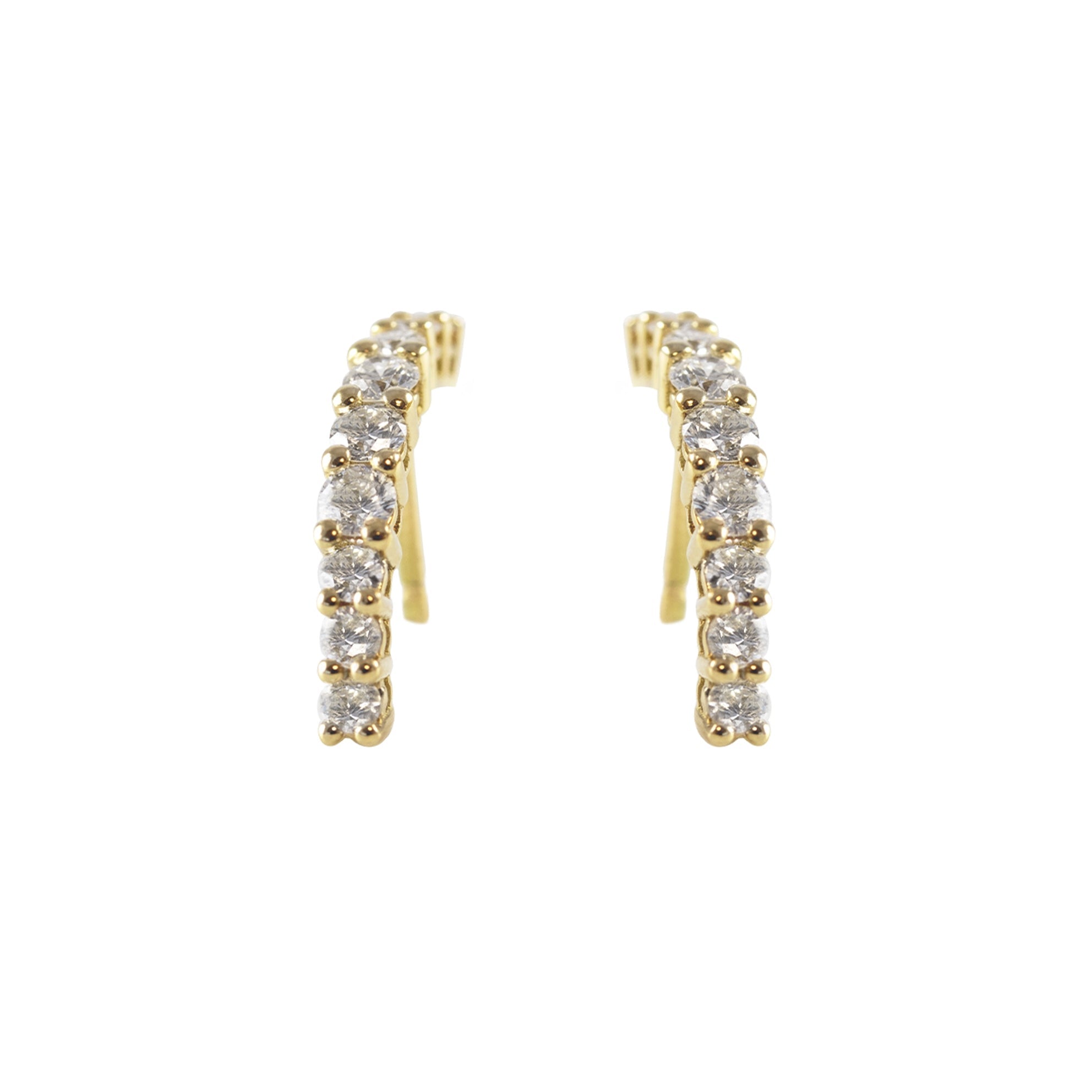 Pendientes Degradé Maxi - Blanca Jewels