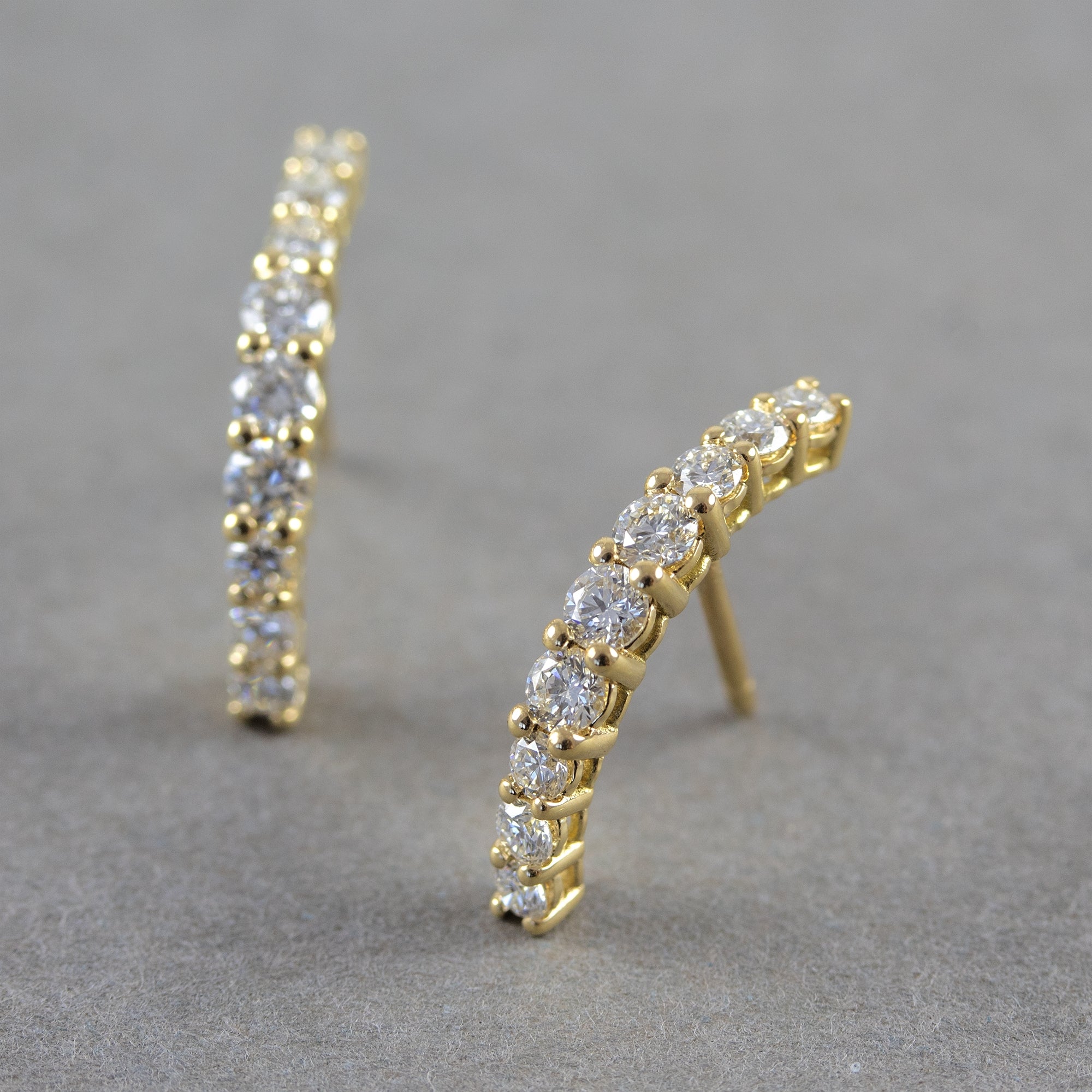 Pendientes Degradé Maxi - Blanca Jewels