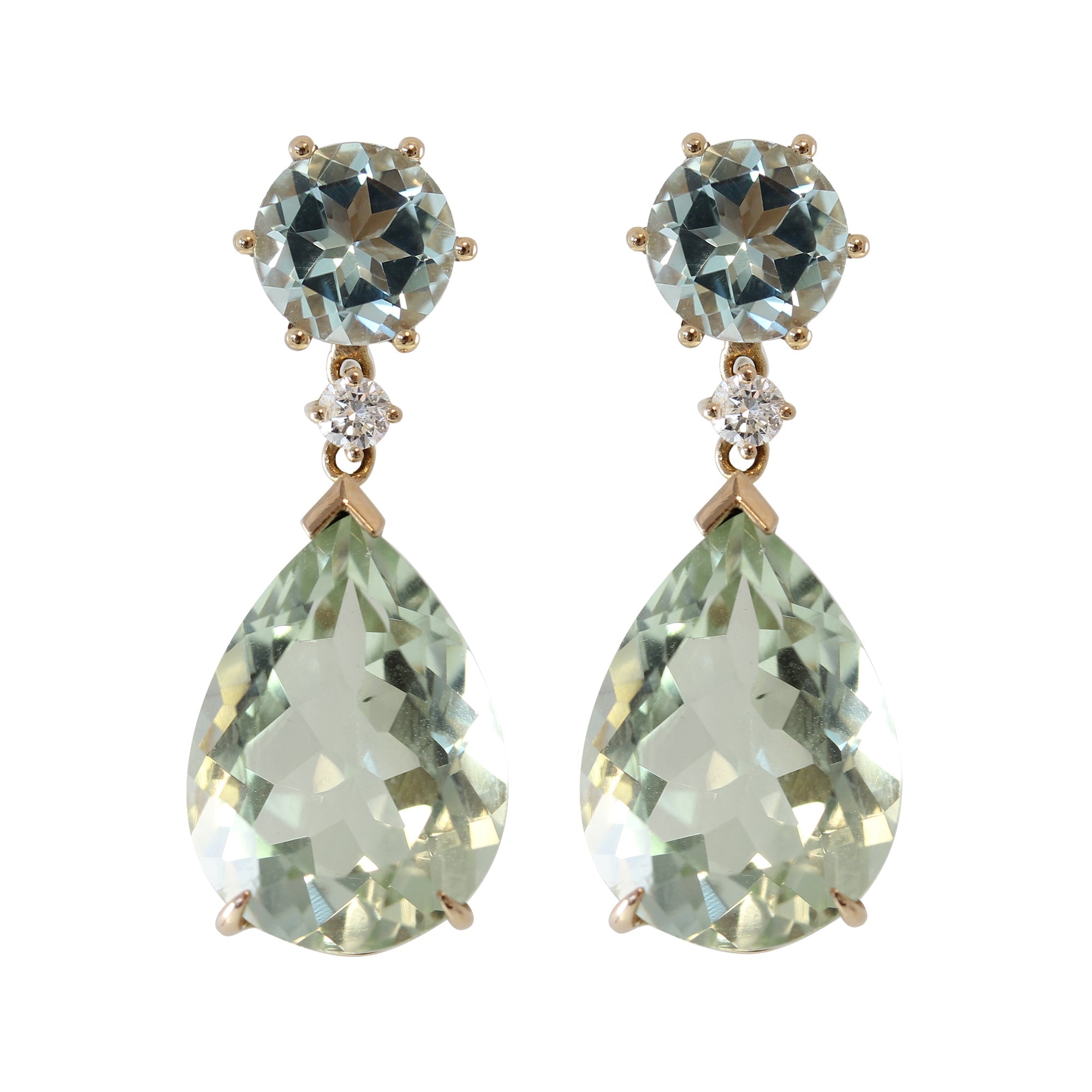 Pendientes Lágrima (desmontables) - Blanca Jewels