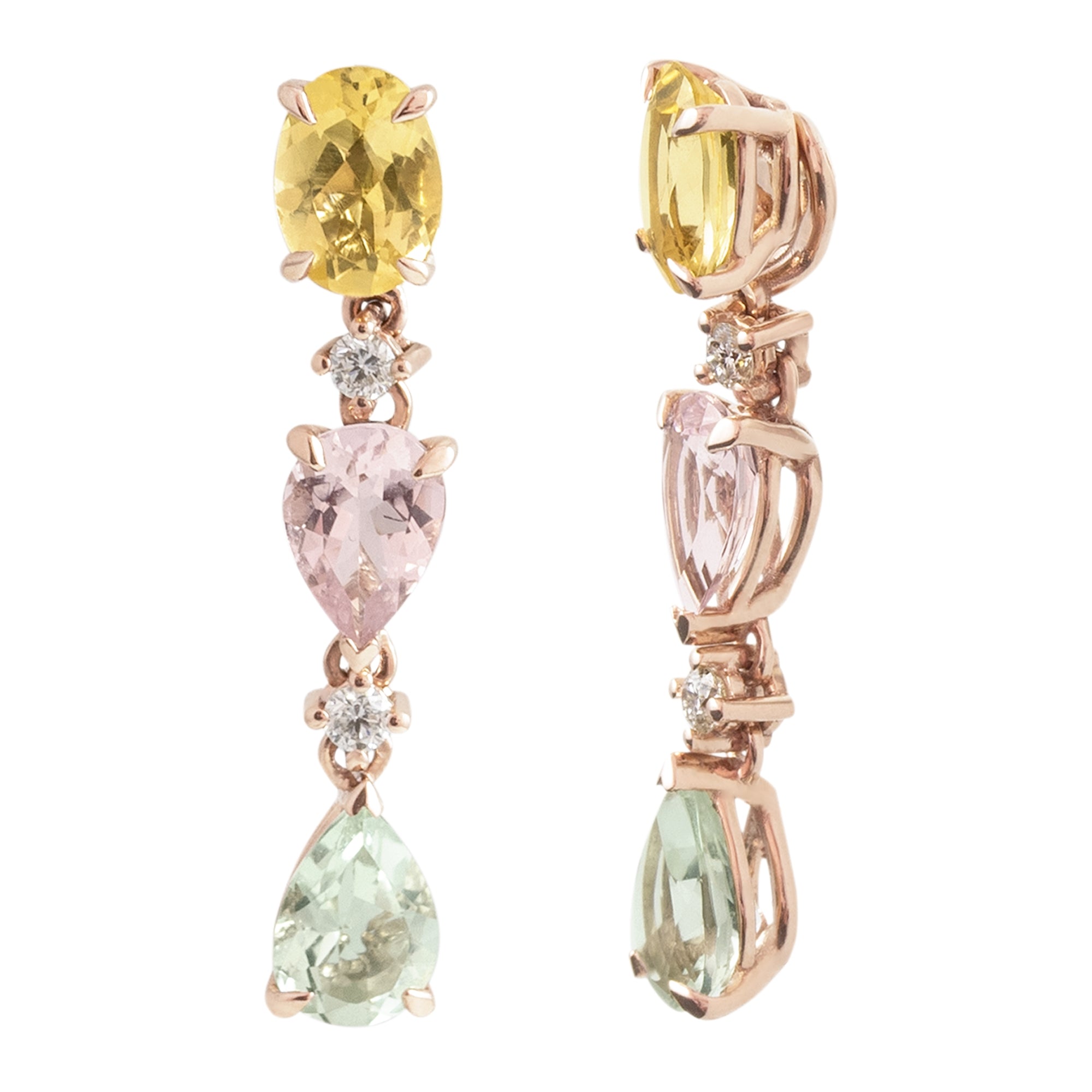 Pendientes Rabat extraibles - Blanca Jewels