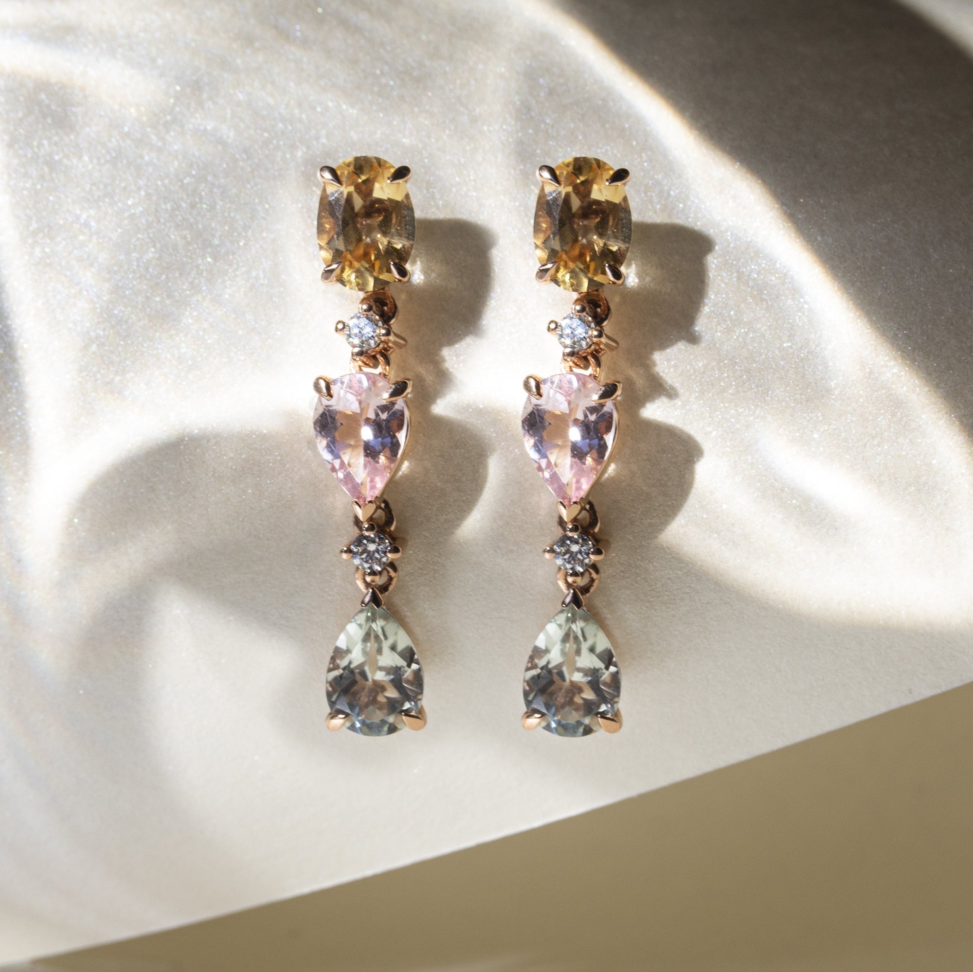 Pendientes Rabat extraibles - Blanca Jewels