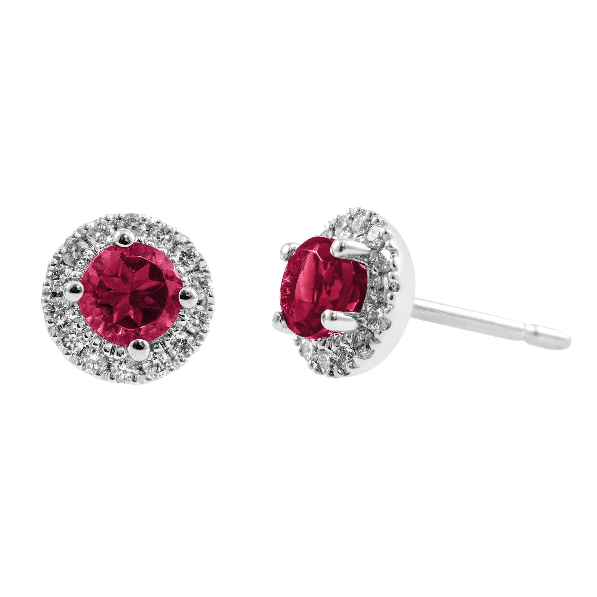 Pendientes Rosetón Diamantes - Blanca Jewels