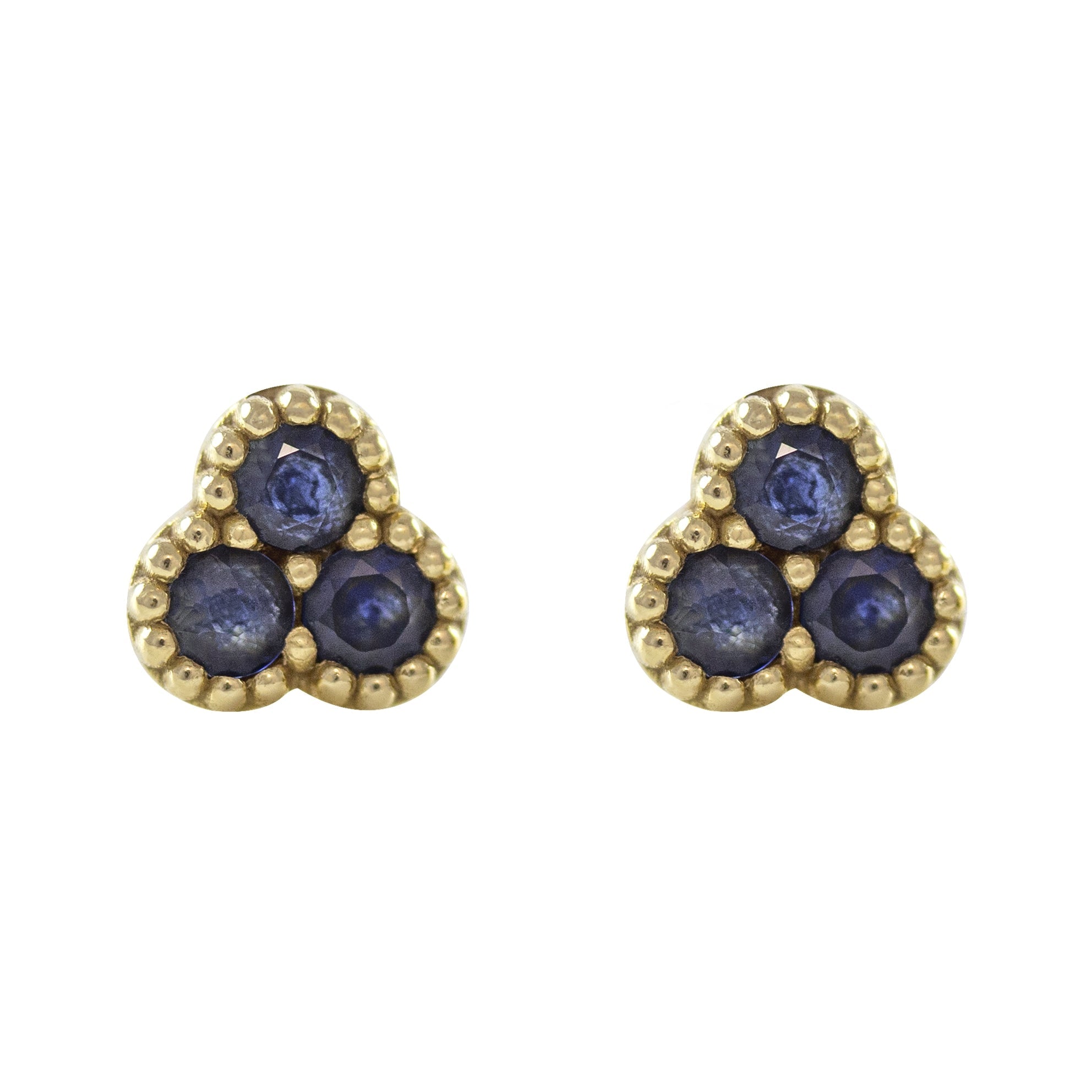 Pendientes Trébol Maxi - Blanca Jewels