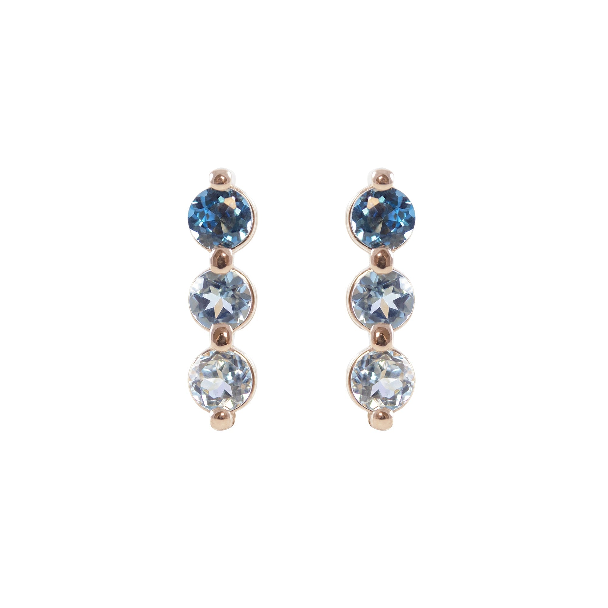 Pendientes Tricolor - Blanca Jewels