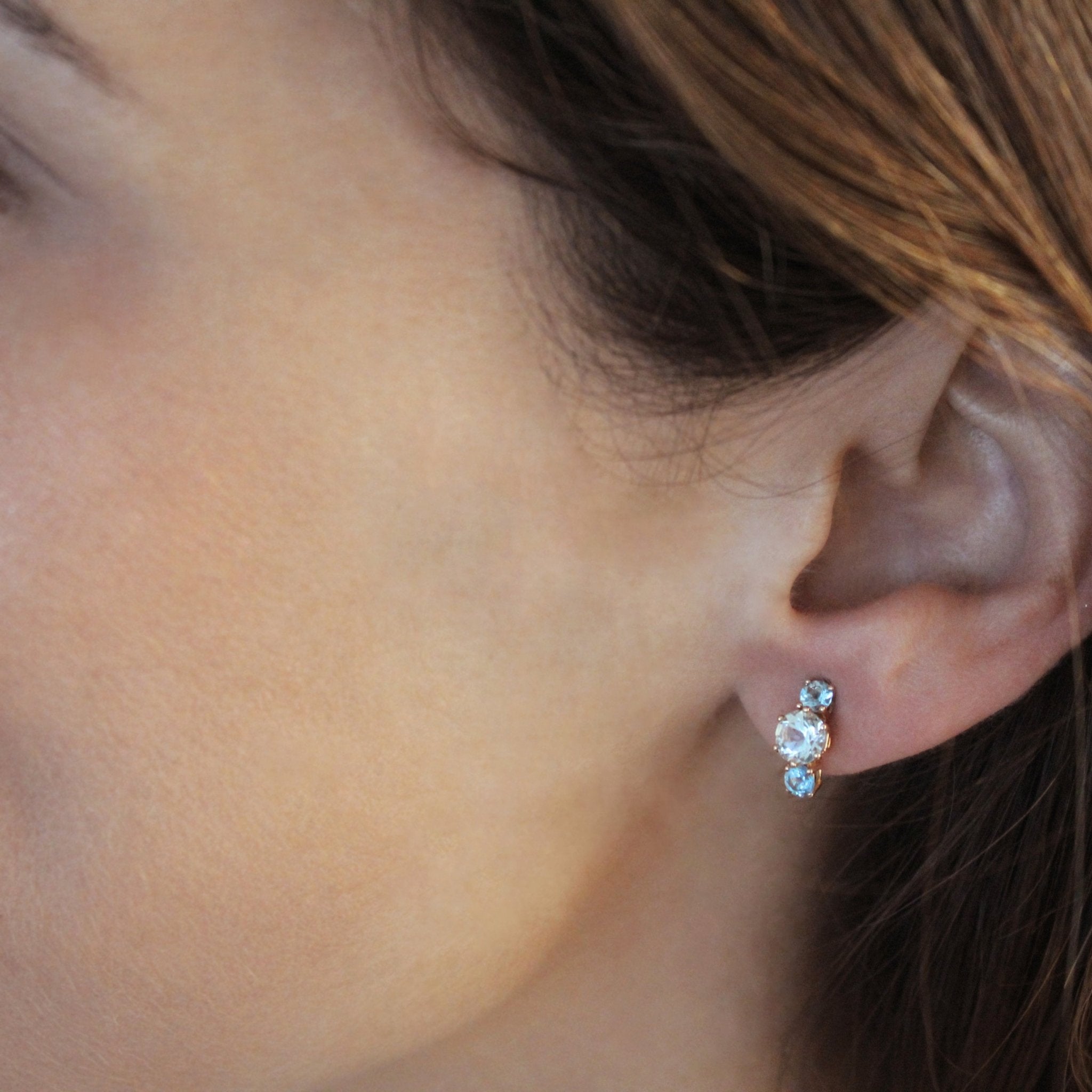 Pendientes Trilogía colores - Blanca Jewels