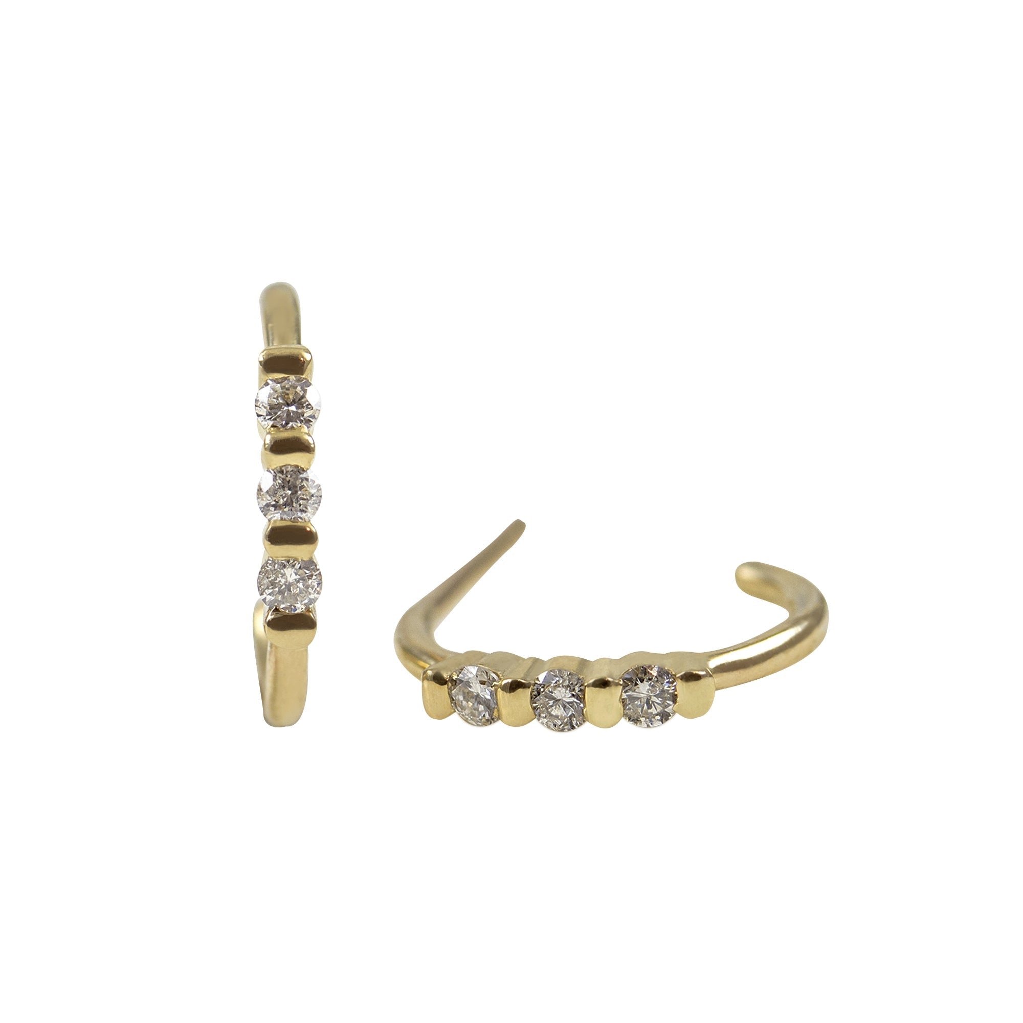 Pendientes Trilogy Maxi - Blanca Jewels