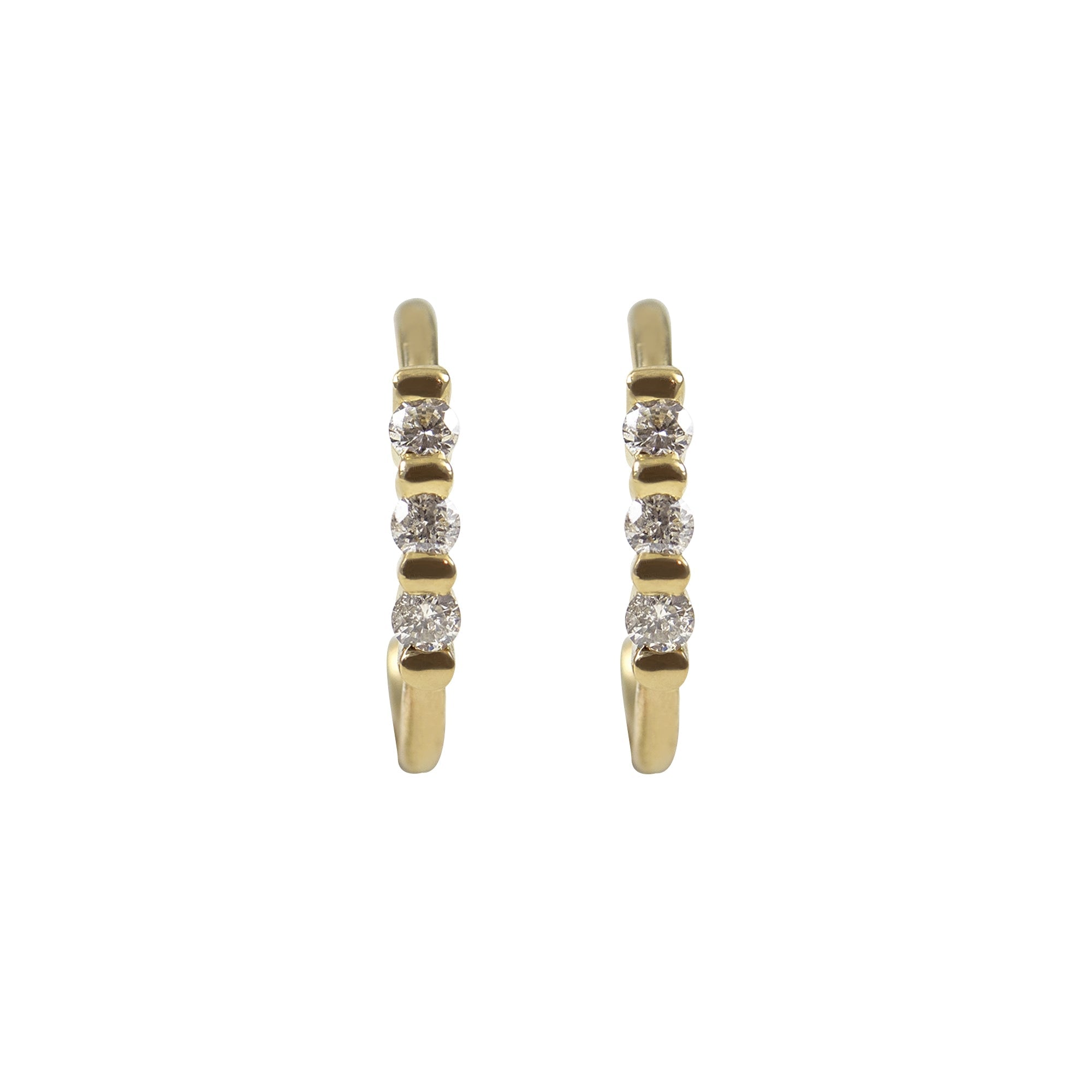 Pendientes Trilogy Maxi - Blanca Jewels