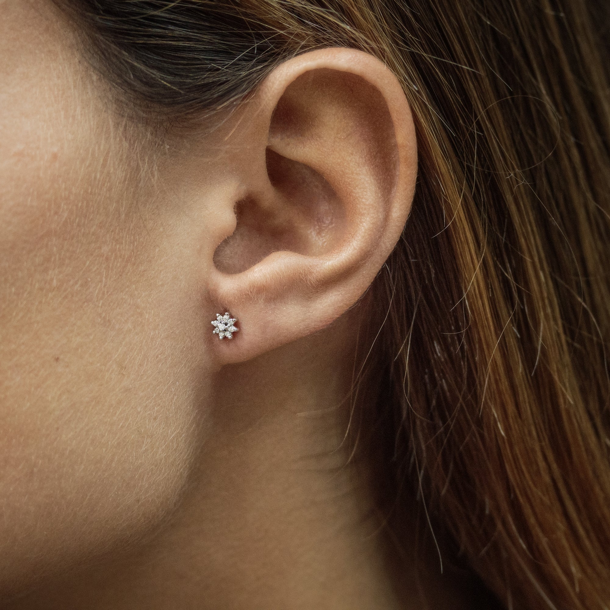 Piercing flor XS (1 unidad) - Blanca Jewels