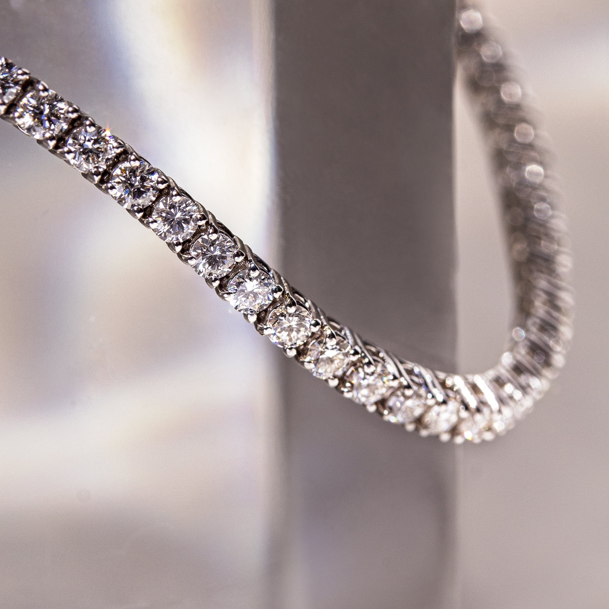 Riviere oro blanco - Blanca Jewels