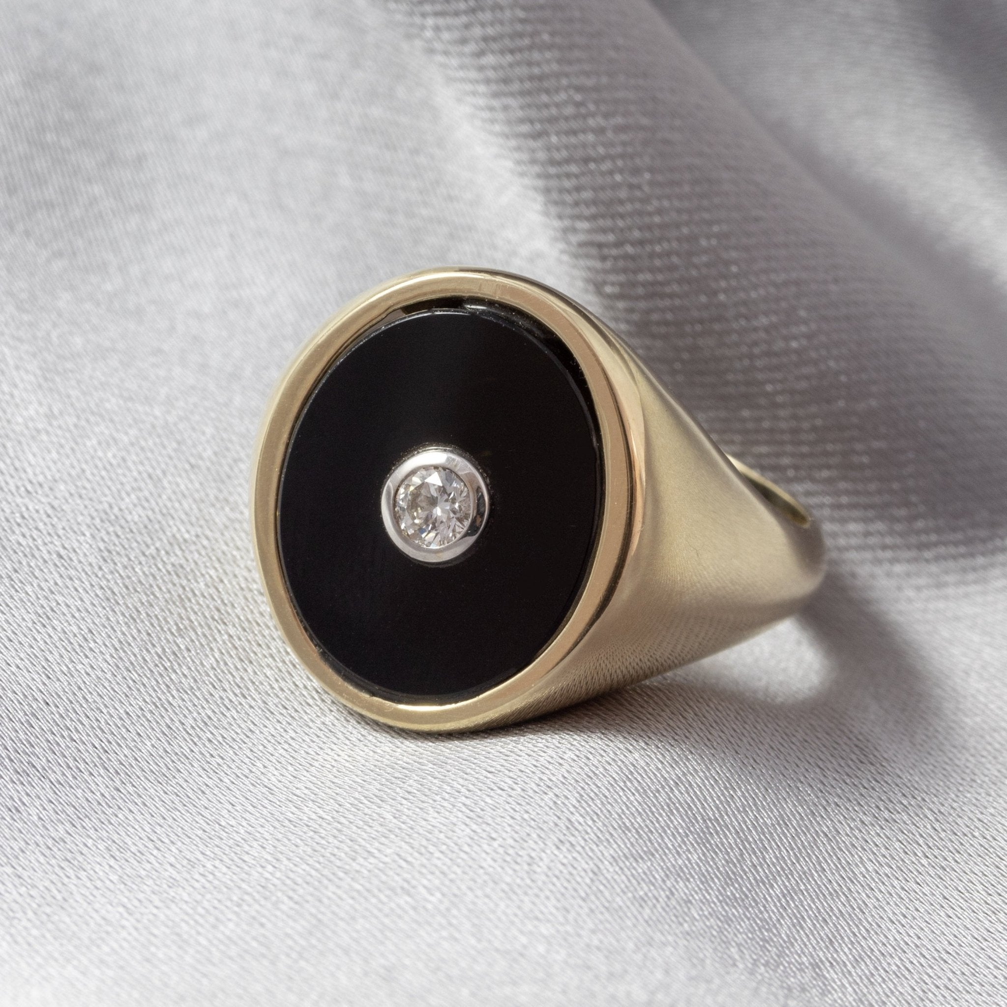 Sello Oval Ónix - Blanca Jewels