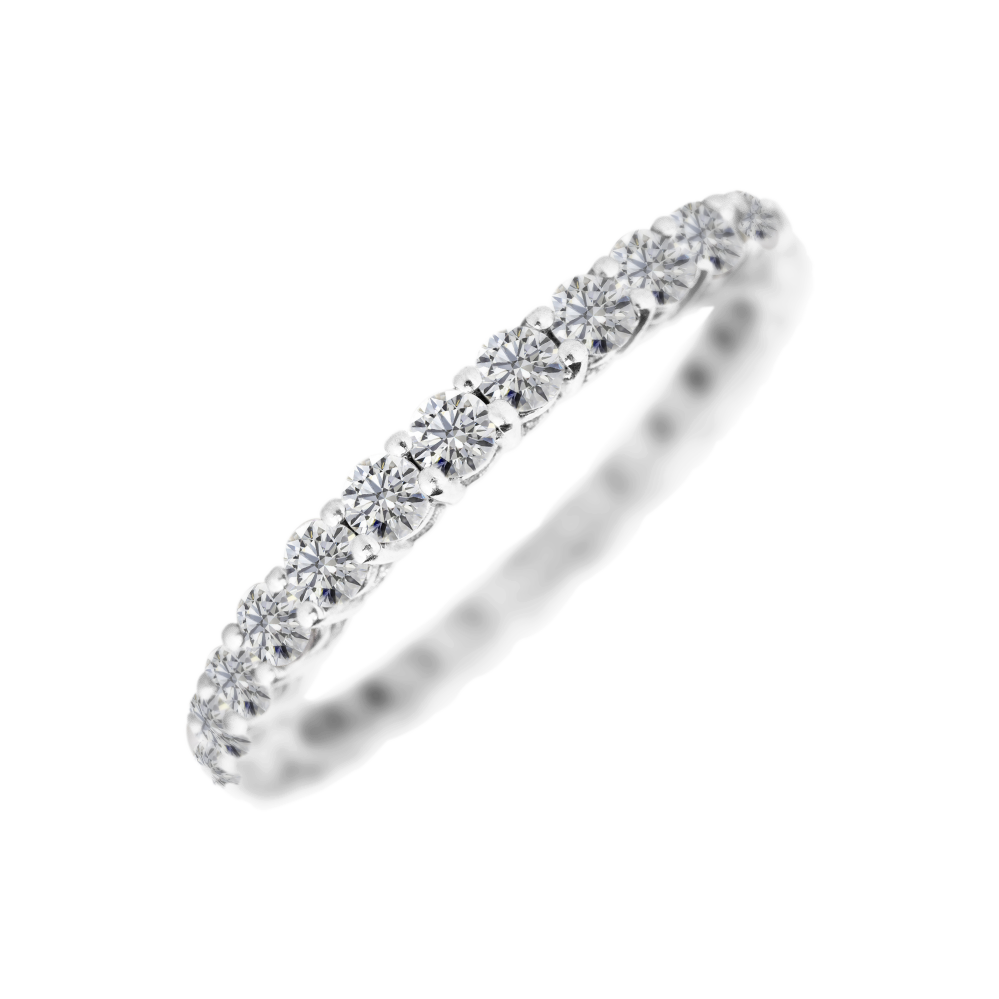 Personalized Mini White Wedding Ring