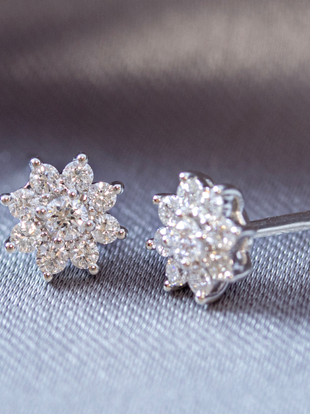 Pendientes Flor Midi LAB
