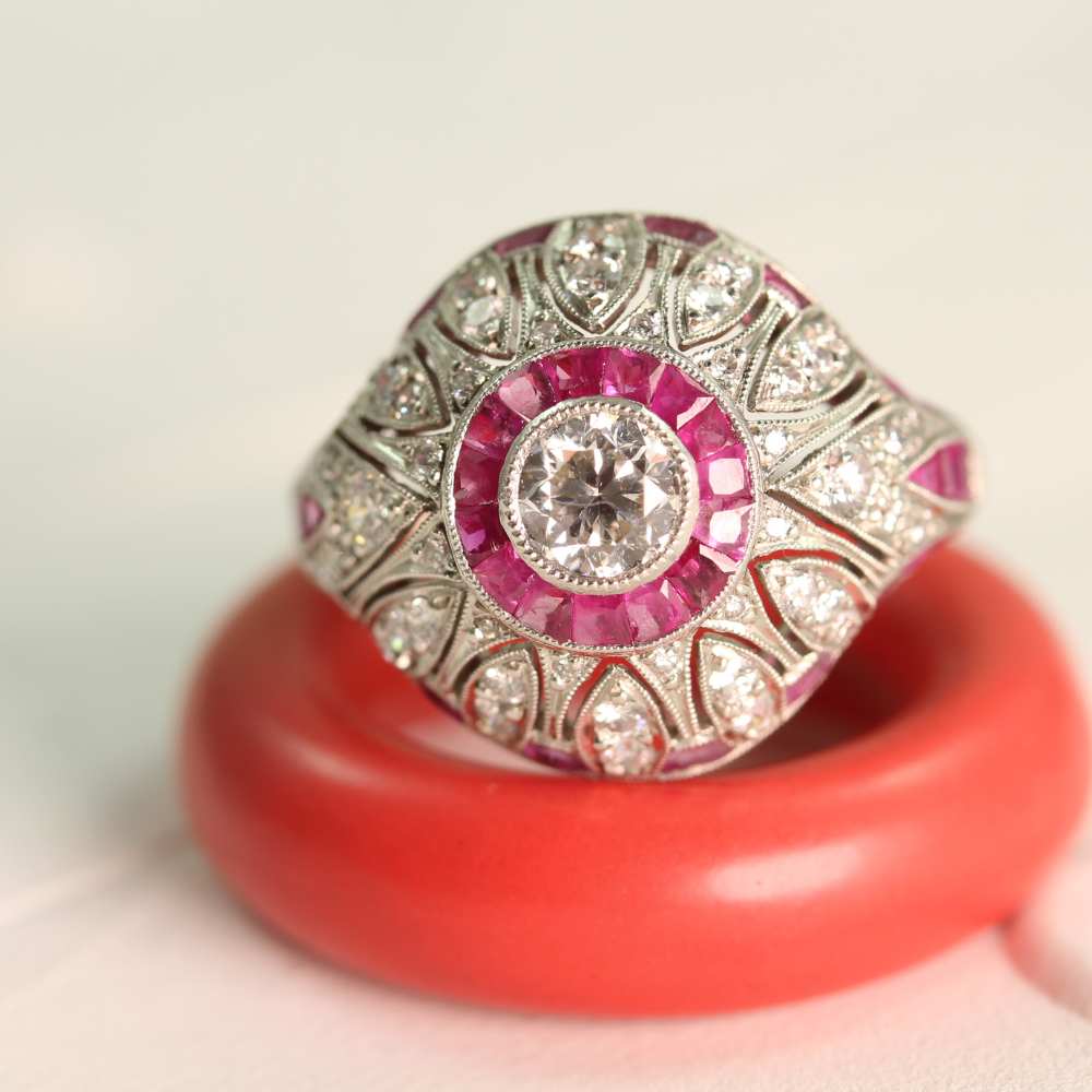 Anillo Cerámica Doble