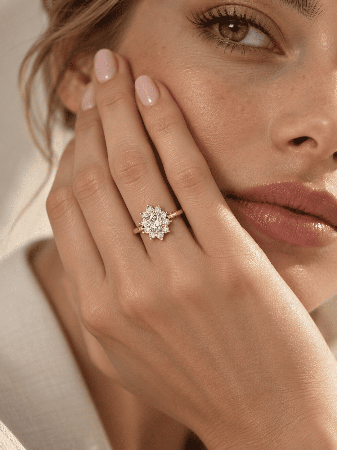 Anillo Rosetón Lara Diamante LAB