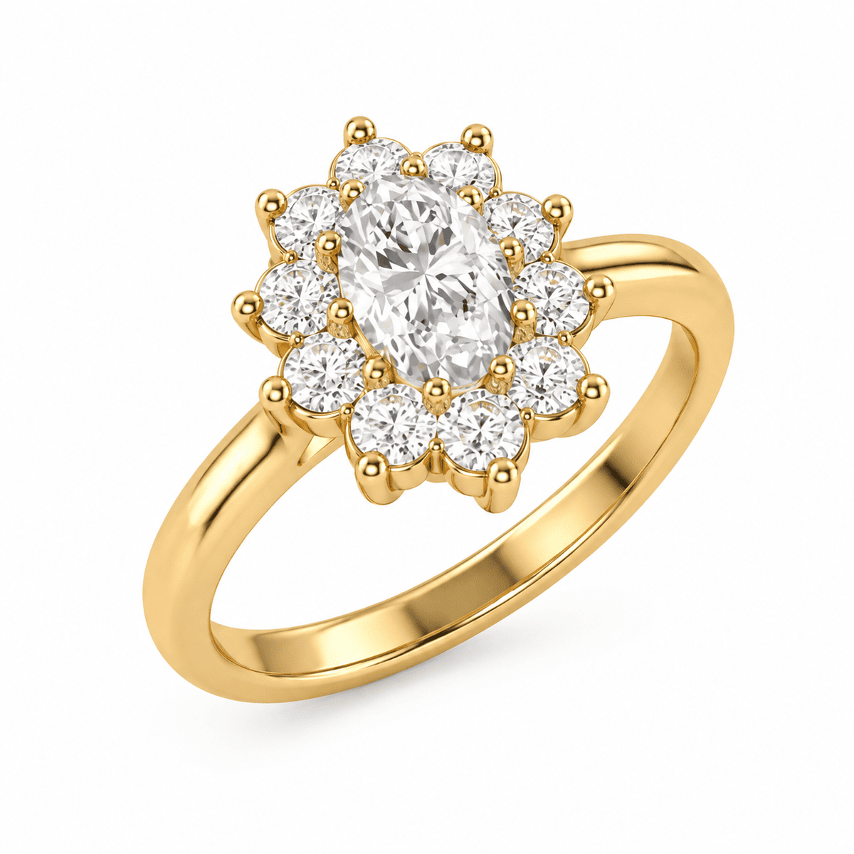 Anillo Rosetón Lara Diamante LAB