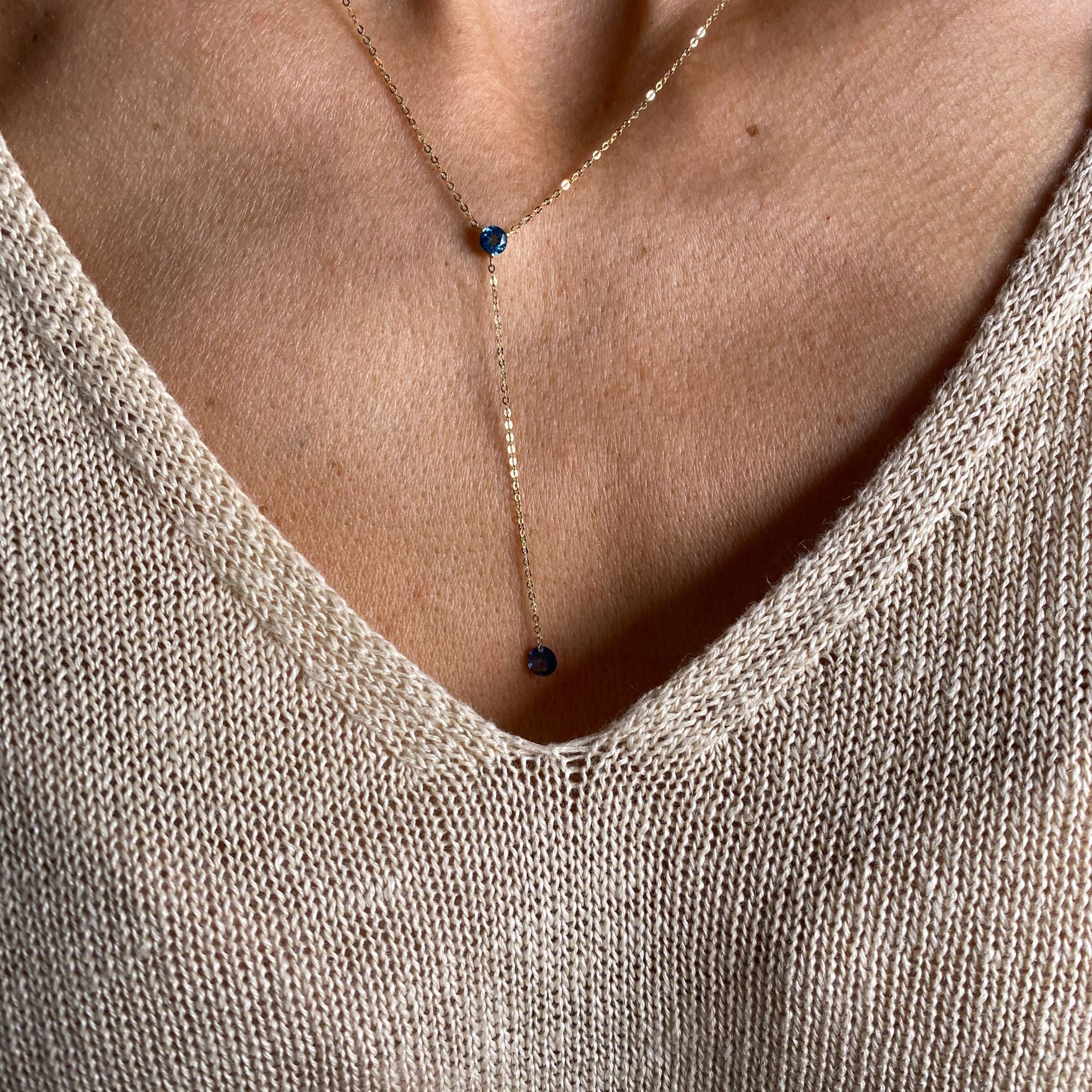 Gargantilla Lariat Prisma