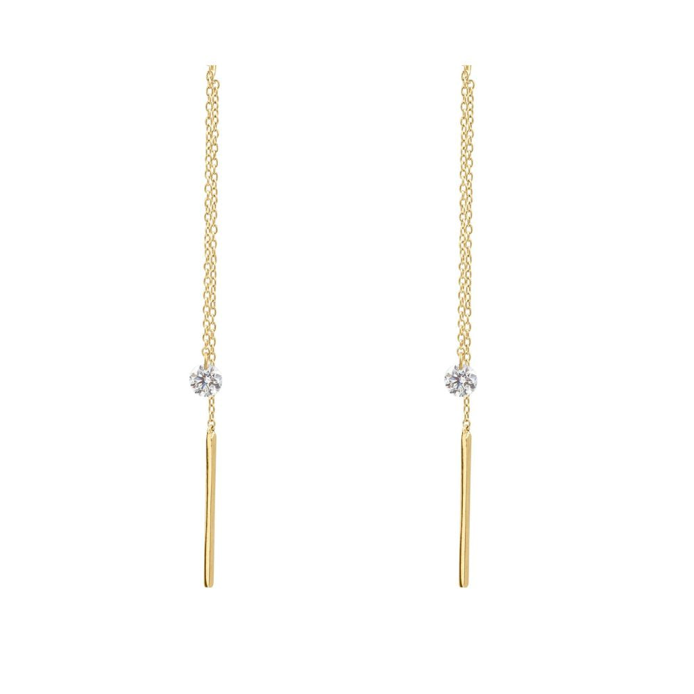 Pendiente Cadena Punto de Luz LAB