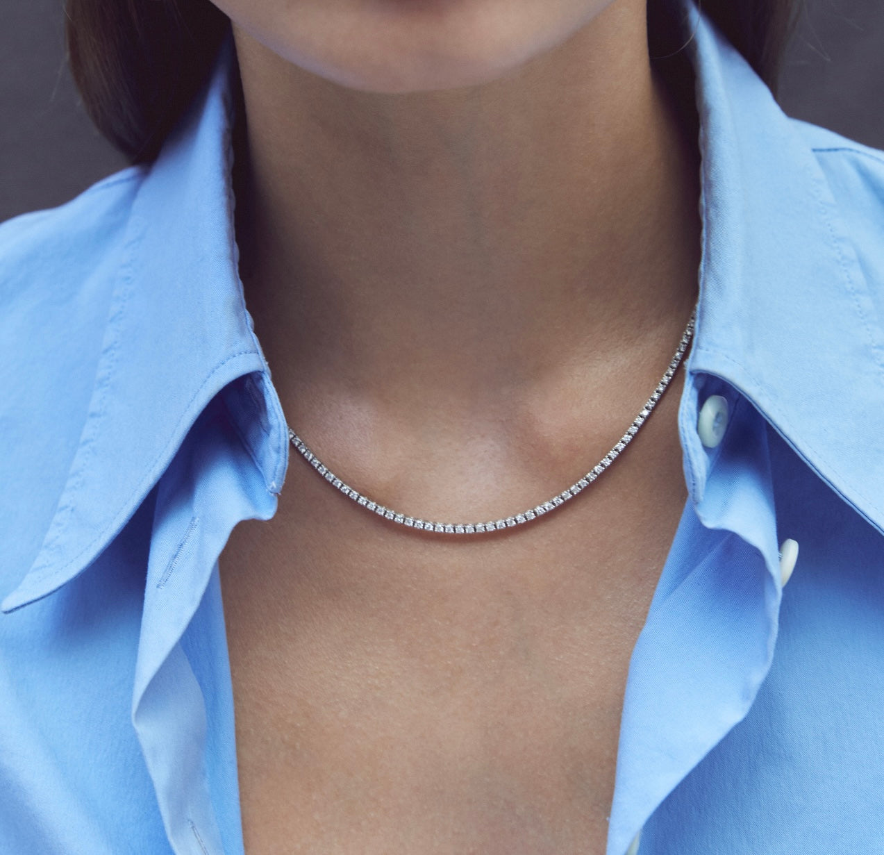 Gargantilha Rivière