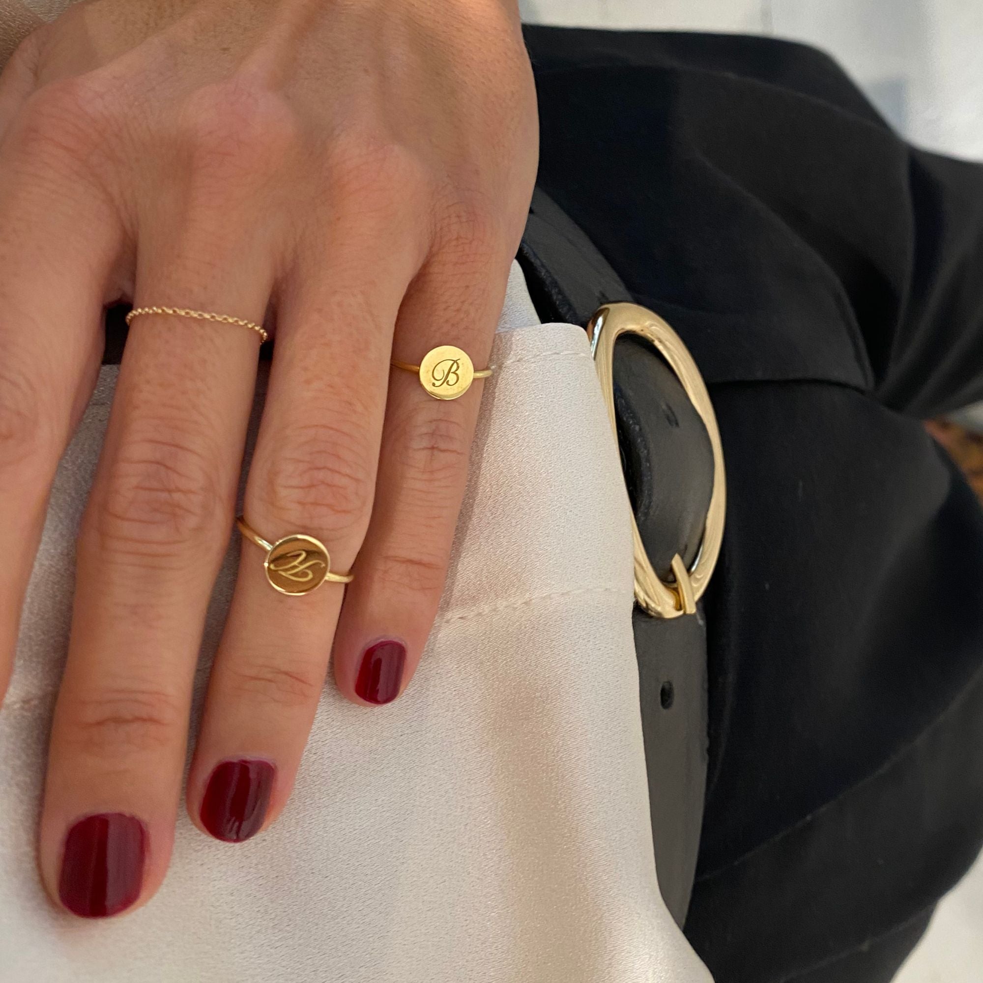 Selo de medalha circular