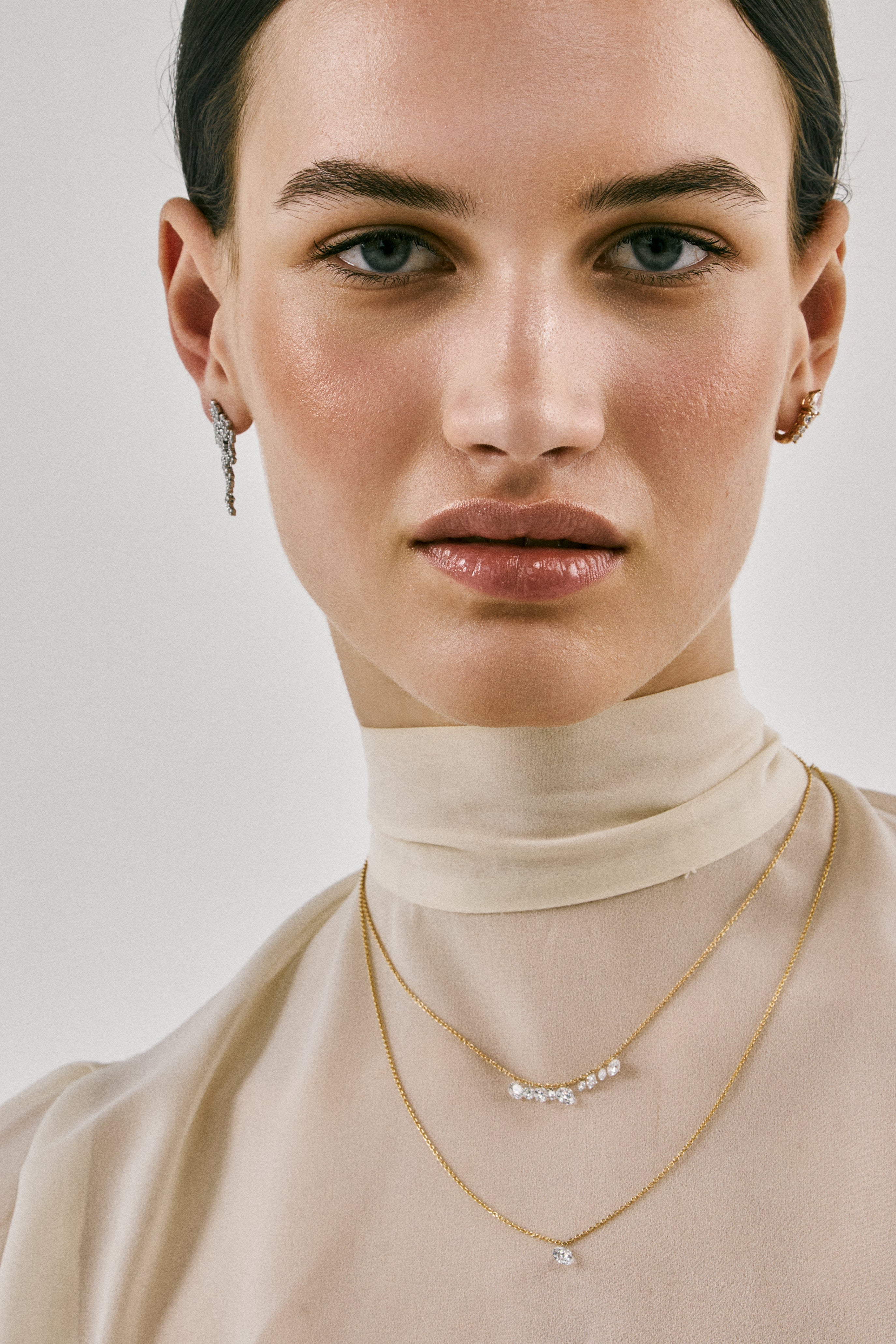 Boucles d'oreilles cascade