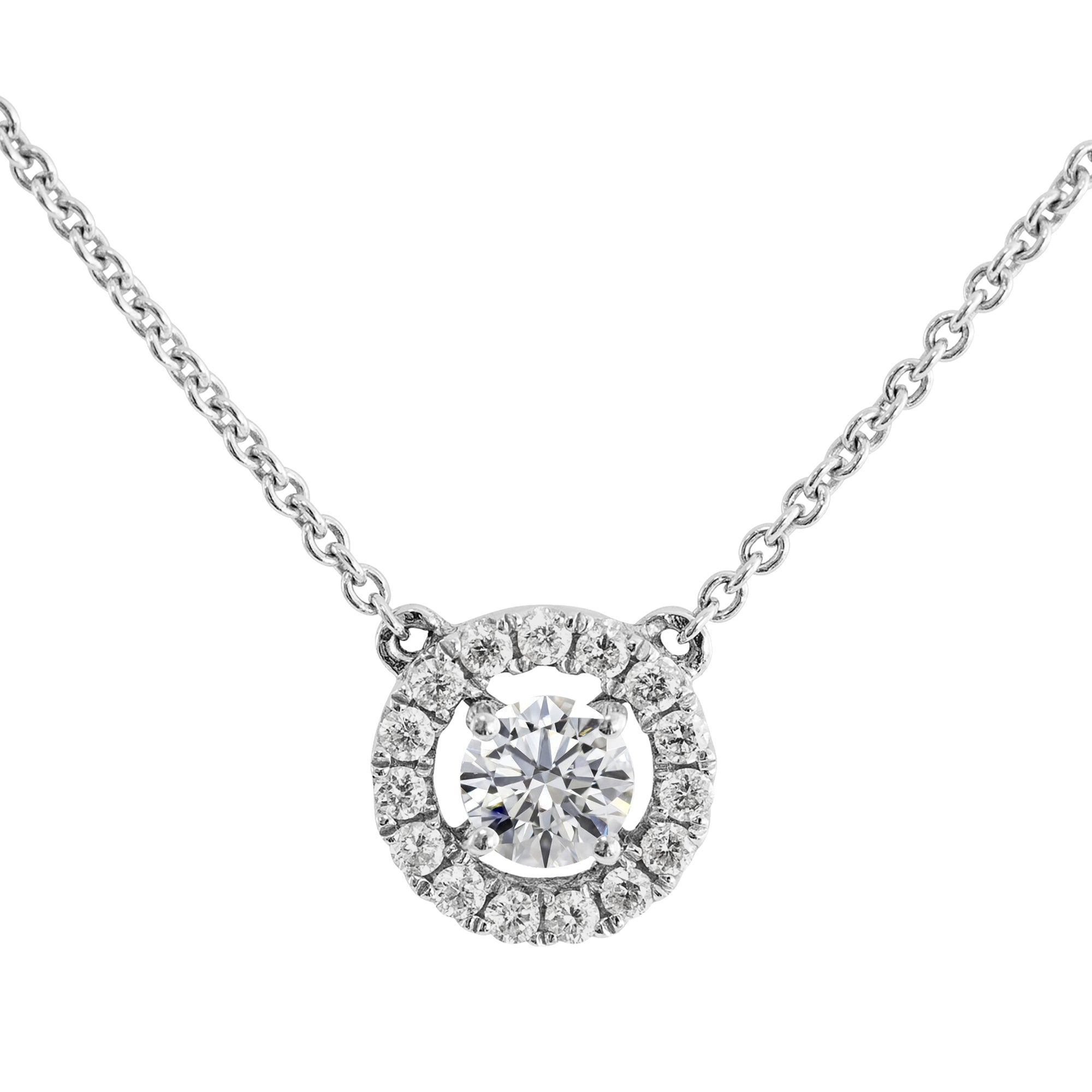 Gargantilla Rosetón Diamante - Blanca Jewels